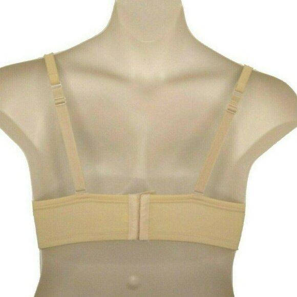 Cacique Bra Plunge Satin Convertible Straps 38DD - Picture 2 of 9